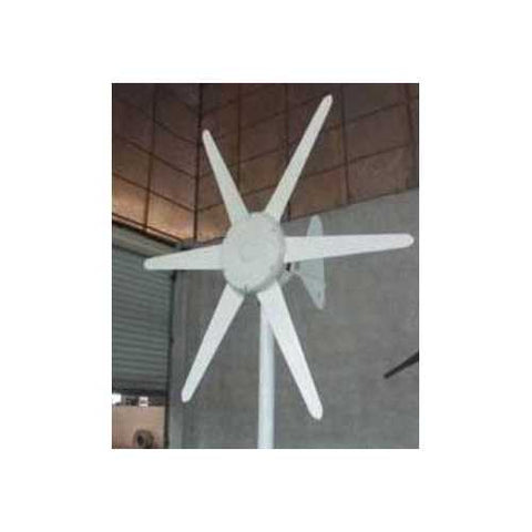 Image of 300-Watt 24-Volt 6- Blade Wind Generator with Charge Controller