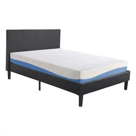 Image of Full size 10-inch Memory Foam Mattress with Gel Infused Comforter Layer
