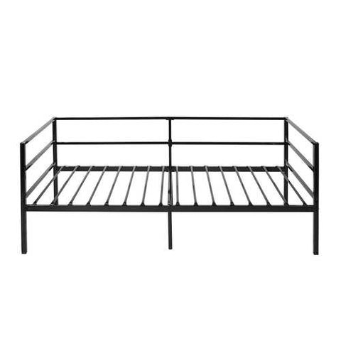 Image of Twin size Sturdy Steel Metal Daybed Frame in Black