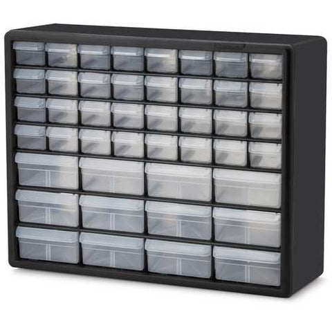 Image of Hardware Craft Fishing Garage Storage Cabinet in Black with Drawers