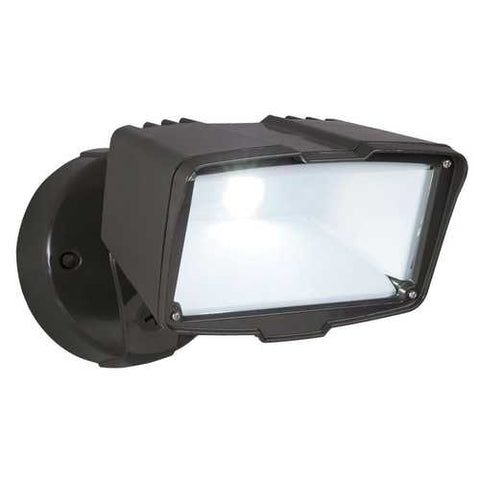 Image of Outdoor LED Floodlight Security Light Energy Efficient in Bronze Finish