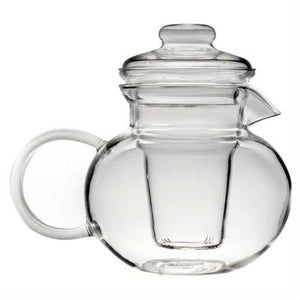 Borosilicate Glass Stovetop Safe Teapot with Glass Tea Infuser