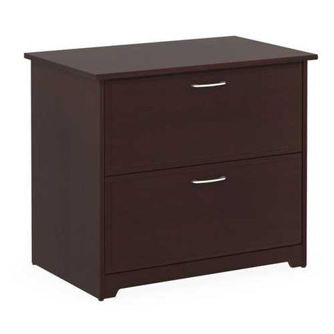 Image of 2-Drawer Lateral File Cabinet in Cherry Wood Finish