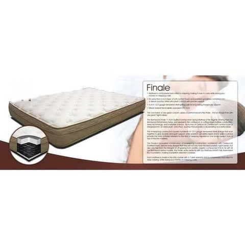 Image of King size 11-inch Thick Quilted EuroTop Innerspring Mattress