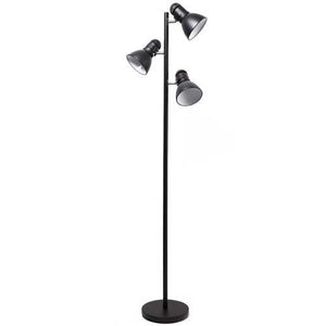 65-inch Black 3-Light Tree Lamp Spotlight Floor Lamp