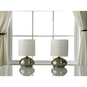 Set of 2 Bedroom Table Lamp Night Light with Touch On Off Sensor