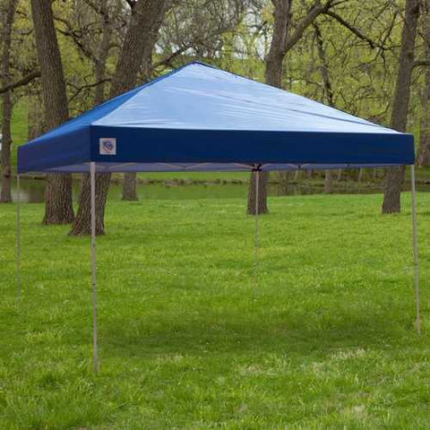 Image of Blue 10-Ft x 10-Ft Easy Up Canopy with Roller Carry Bag