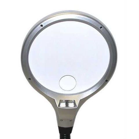 Image of LED Illuminated 2X Magnifying Glass / Desk Lamp