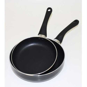 15-Piece Non-Stick Kitchen Cookware Set in Black