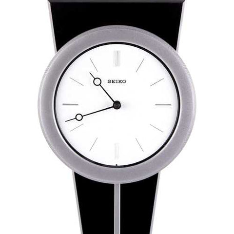 Image of Contemporary Wall Clock with Functional Pendulum Design