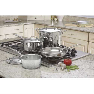 7-Piece Oven Safe Stainless Steel Cookware Set