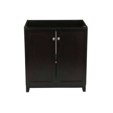 Image of Espresso Bathroom Vanity Cabinet 30 x 21 inch - Top Sold Separately