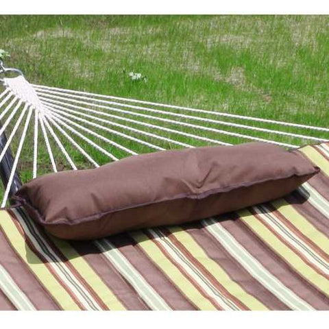 Image of Rope Hammock Set with Stand Pad and Pillow 55 x 144-inch - Desert Stripe