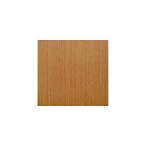 Eco-Friendly Bamboo Rectangular Chair Mat in Natural