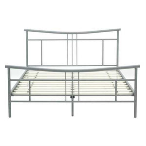 Full size Modern Metal Platform Bed Frame with Headboard and Footboard