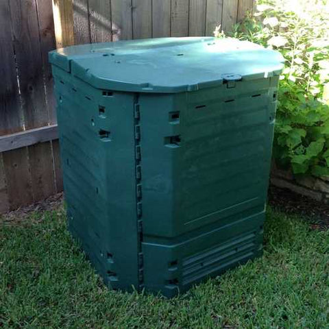 Image of Heavy Duty Plastic 32-Cubic ft. Home Compost Bin Compooster