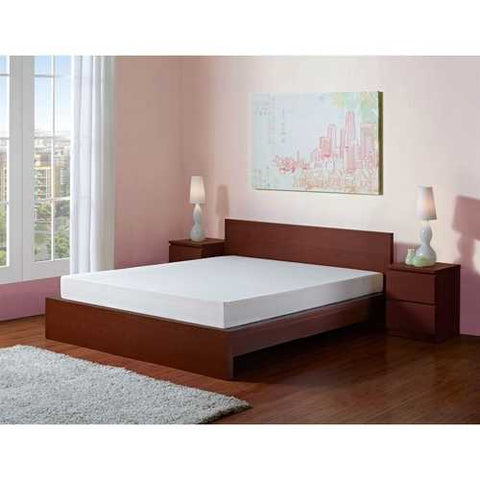 Image of Full size 6-inch Memory Foam Mattress with Soft Knit Fabric Cover