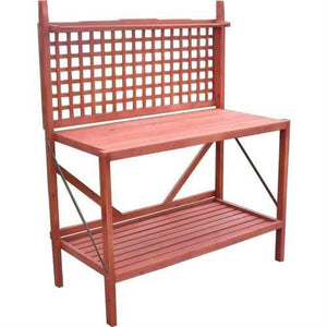 Foldable Potting Bench Home Garden Planting Station