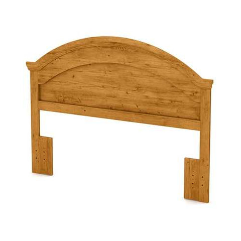 Image of Full / Queen size Arch Top Country Style Headboard in Pine Finish