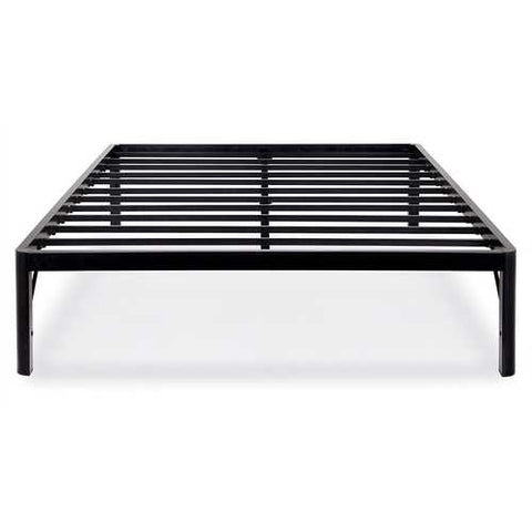 Image of Full size 18-inch High Rise Heavy Duty Metal Platform Bed Frame