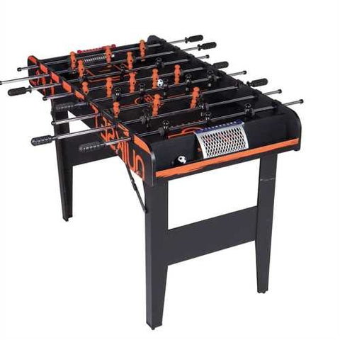 Image of Folding Foosball Table 4-Ft Game Table with 2 Foosballs