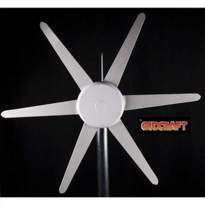 300 Watt 12-Vot 6-Blade Wind Generator with Charge Controller