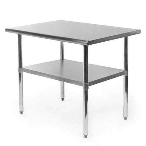 Image of Heavy Duty Stainless Steel 2 x 3 Ft Kitchen Kitchen Prep Table