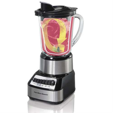 Image of 700-Watt Multi-Function Kitchen Countertop Blender with Glass Pitcher