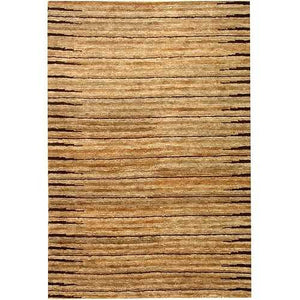 Hand-knotted All-Natural Fields Beige Hemp Rug (8' x 10')