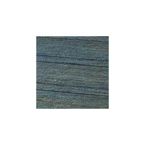 Image of Hand-knotted All-Natural Oceans Blue Hemp Rug (5' x 8')