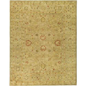 Handmade Majesty Light Brown/ Beige Wool Rug (8'3 x 11')