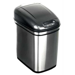 6.3 Gallon Kitchen Infrared Touchless Automatic Motion Sensor Lid Open Trash Can