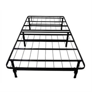 King size Black Metal Platform Bed Frame