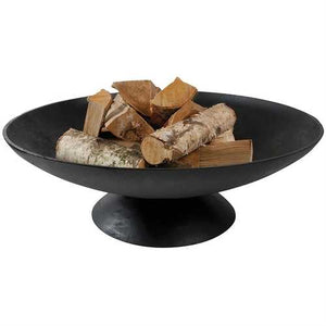 Large 30-inch Cast Iron Fire Pit Bowl