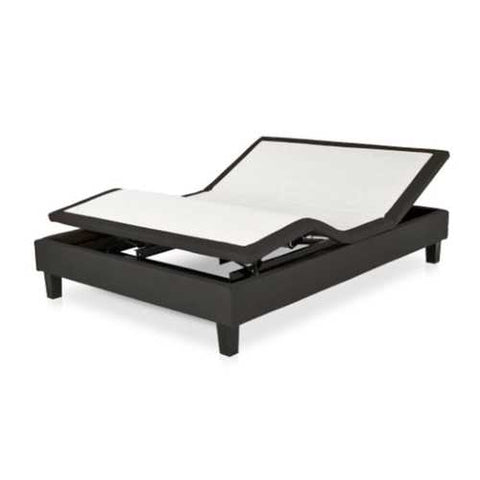 Image of Split King Upholstered Designer Adjustable Bed Base with Massage