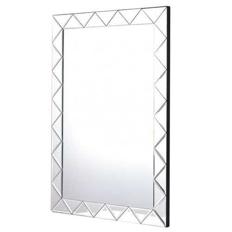 Image of Modern Rectangle 30 x 21 inch Beveled Bathroom Wall Mirror