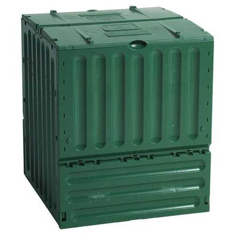 Image of Outdoor Garden Green Recycled Plastic 160-Gallon Compost Bin