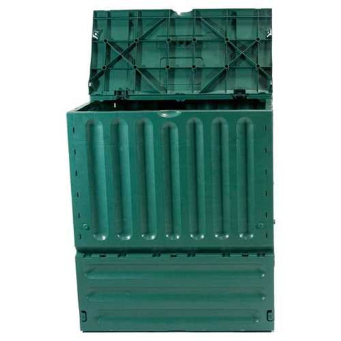 Image of Outdoor Garden Green Recycled Plastic 160-Gallon Compost Bin