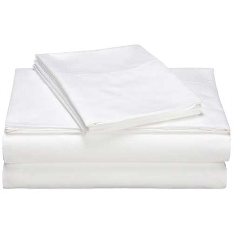 Image of Full size 400-Thread Count Egyptian Cotton Sheet Set in White