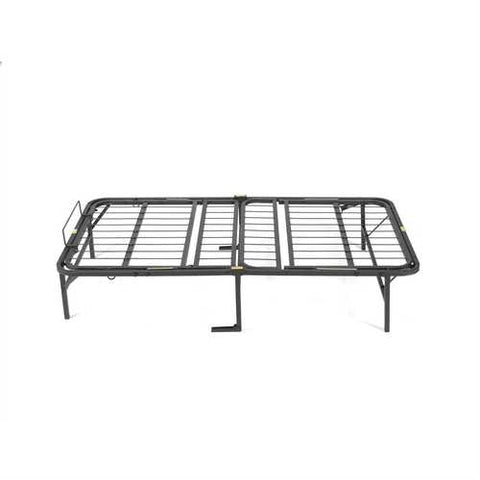 Image of Twin size Manual Adjustable Platform Bed Frame with Under Bed Storage Space