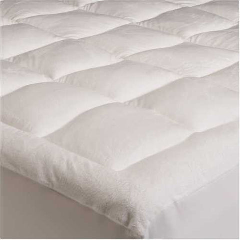 Image of Twin size Overfilled Super Soft Microplush Mattress Pad