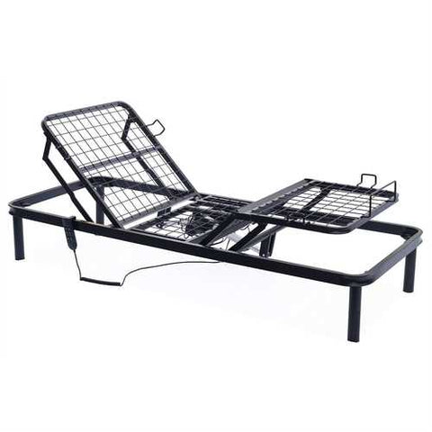 Image of Twin XL Electric Adjustable Bed with Remote - Heavy Duty Metal Frame