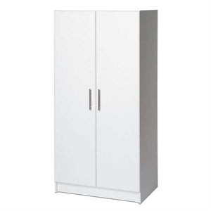 White Storage Cabinet Utility Garage Home Office Kitchen Bedroom