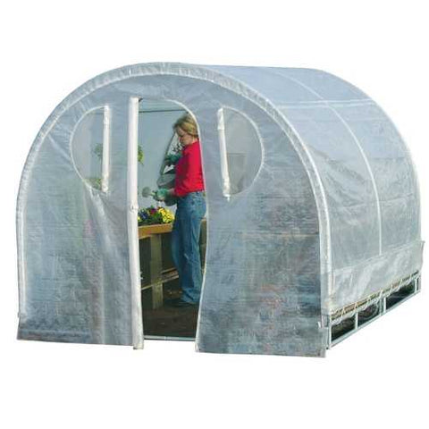 Image of Polytunnel Hoop House Greenhouse (8' x 12')