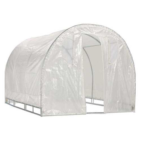 Image of Polytunnel Hoop House Greenhouse (8' x 12')