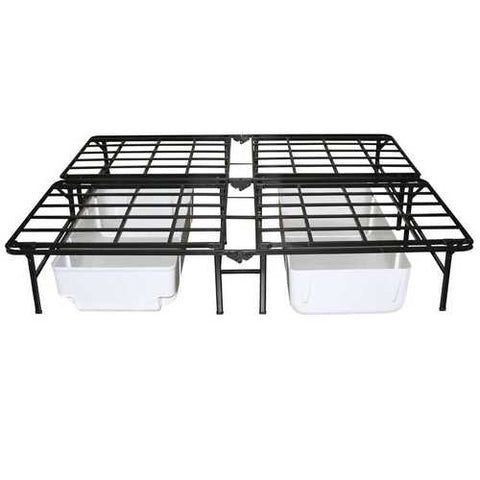 Image of Queen size Heavy Duty Metal Platform Bed Frame - Supports up to 4,400 lbs