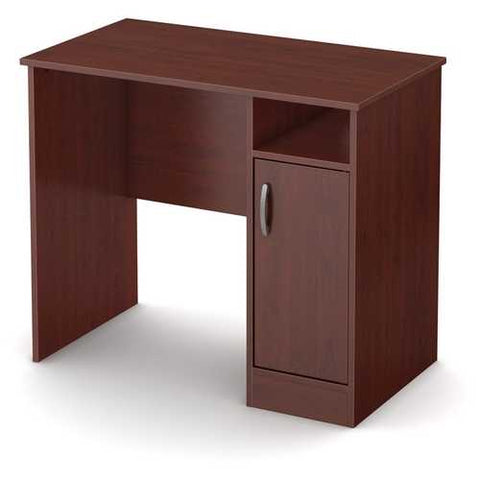 Image of Compact Computer Desk in Royal Cherry Finish