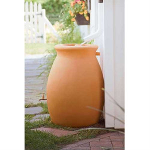 50 Gallon Rainwater Urn Style Rain Barrel with Spigot