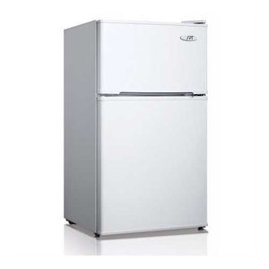 3.1 Cubic Foot Refrigerator with Top-Mount Freezer in White