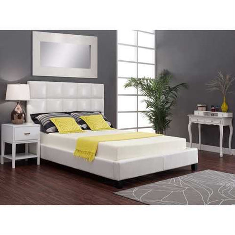 Image of Twin size 8-inch Thick Memory Foam Mattress with Knit Fabric Cover